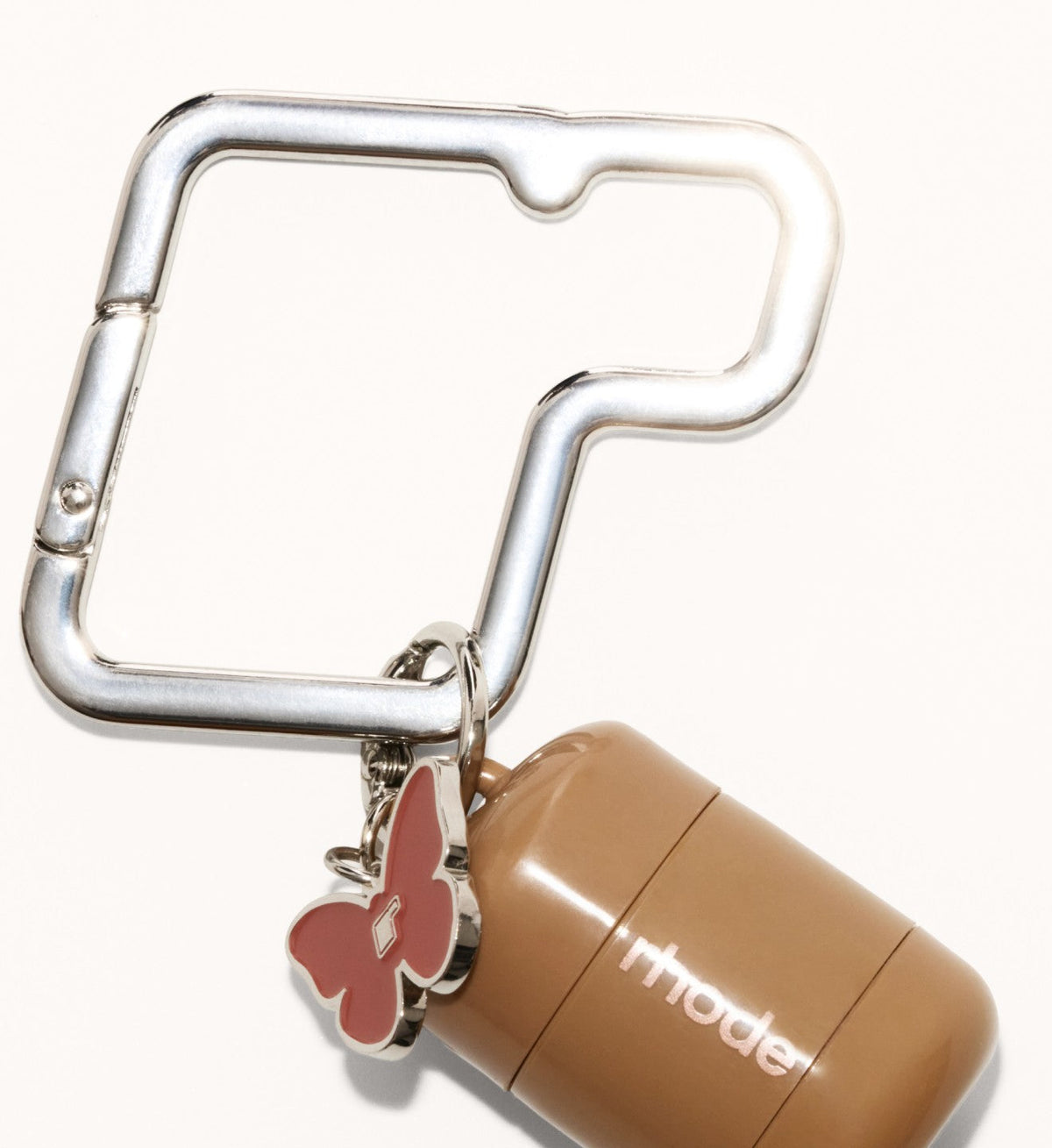 rhode carabiner charm and pocket pearl